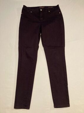 Jennifer Lopez Dark Plum Super Skinny Jeans (R37)
